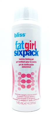 Bliss FatGirlSixpack Tummy-Toning Gel 4.9 Fl Oz.
