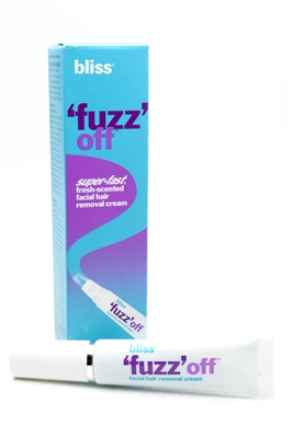 Bliss Fuzz Off Foam Facial Hair Removal Spray Cream .5 Oz.