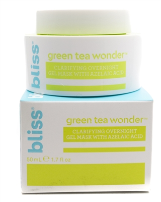 bliss GREEN TEA WONDER Clarifying Overnight Gel Mask  1.7 fl oz