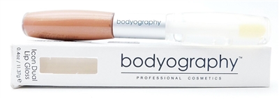 Bodyography Icon Dual Lip Gloss 3564 In the Nude .4oz