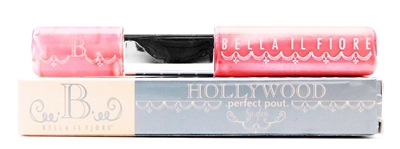 Bella IL Fiore Perfect Pout Lip Gloss Hollywood: Long Vial 5.7 mL., Short Vial 3.3 mL.