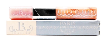 Bella IL Fiore Perfect Pout Lip Gloss Paris: Long Vial 5.7 mL., Short Vial 3.3 mL.