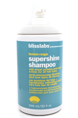 Bliss Lemon + Sage Supershine Shampoo  946ml/32oz