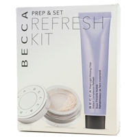 Becca PREP & SET Refresh Kit: First Light Priming Filter  .5 fl oz and Hydra Mist Powder  .08oz