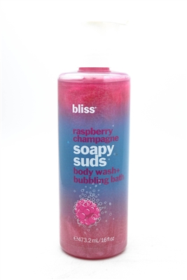 Bliss Body Wash, Raspberry Champagne Soapy Suds 16 fl oz