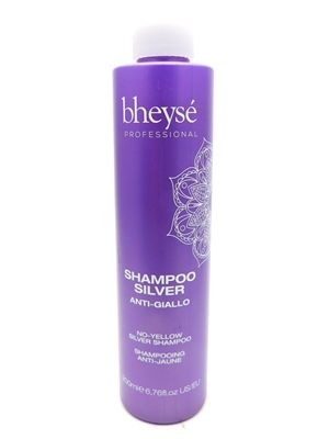 Bheyse Professional Silver Shampoo no-yellow  6.76 fl oz