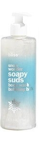 Bliss Snow Wonder Soapy Suds Body Wash + Bubbling Bath 16 Oz