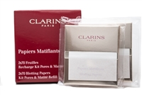 Clarins BLOTTING PAPERS 2x30 Kit Pores and Matite Refill