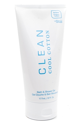 Clean COOL COTTON Bath & Shower Gel   6 fl oz