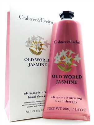 Crabtree & Evelyn Old World Jasmine Ultra-Moisturising Hand Therapy 3.5 Oz.