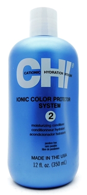 CHI Ionic Color Protector System 2 Moisturizing Conditioner 12 Fl Oz.