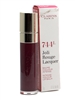 Clarins JOLI ROUGE LACQUER Intense Colour Lip Balm 744L Plum .1oz