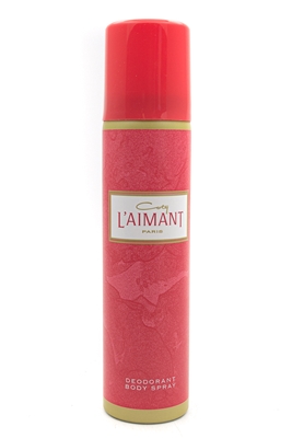 Coty L'AIMANT Deodorant Body Spray; Rose, Orchid, Golden Jasmine, Golden Sandalwood and Vanilla   2.5 fl oz