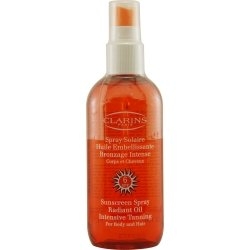 Clarins Sun Care Oil Intensive Tanning for Body and Hair SPF6--/5.1OZ
