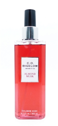 C.O. Bigelow Almond Musk Cologne Mist 6.7 Fl Oz.