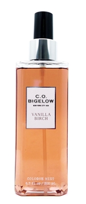 C.O. Bigelow Vanilla Birch Cologne Mist 6.7 Fl Oz.