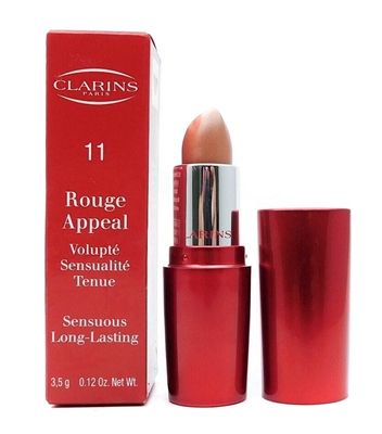 Clarins Rouge Appeal Lipstick 11 Biscuit Praline .12 Oz.