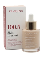 Clarins SKIN ILLUSION Natural Hydrating Foundation, 100.5 Cream  1 fl oz