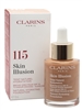 Clarins SKIN ILLUSION Natural Hydrating Foundation, 115 Cognac  1 fl oz