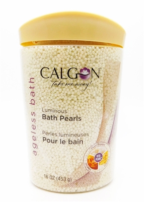 Calgon Take Me Away! Ageless Bath Luminous Bath Pearls 16 Oz.