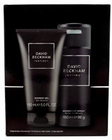 David Beckham INSTINCT Gift Set: Shower Gel  5 fl oz  and Deodorant Spray  5oz