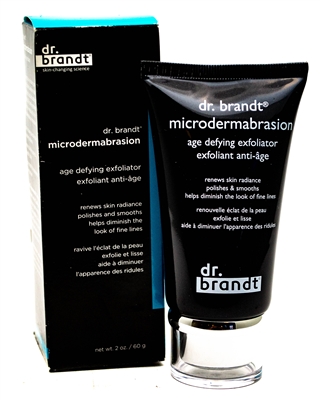 Dr. Brandt MICRODERMABRASION Age Defying Exfoliator.  Renews Skin Radiance, Polishes and Smoothes, Diminish Fine Lines  2oz