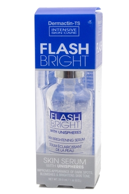 Dermactin -TS FLASH BRIGHT Skin Brightening Serum with Unispheres   1 fl oz