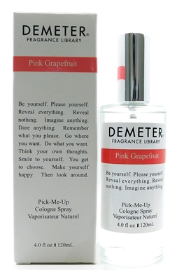 DEMETER Pink Grapefruit Pick-Me-Up Cologne Spray 4 Fl Oz.