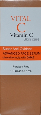 Dermapeutics Vital C Vitamin C Advanced Face Serum 1 Oz