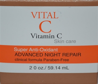 Dermapeutics Vital C Vitamin C Advanced Night Repair 2 Oz