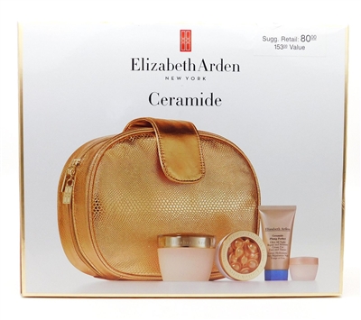 Elizabeth Arden CERAMIDE Box Set: Day Cream, Restorative Capsules, Night Repair, Eye Cream