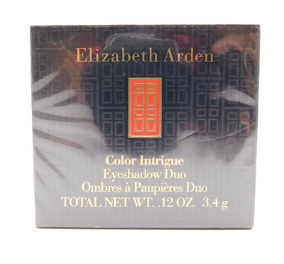 Elizabeth Arden Color Intrigue Eyeshadow Duo Blue Smoke .12Oz.