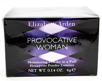 Elizabeth Arden Provocative Woman Shimmering Powder in a Puff  .04oz