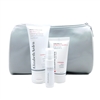 Elizabeth Arden Silver Bag Set: Exfoliating Cleanser 50 mL., Skin Balancing Lotion 30 mL., Optimizing Skin Serum 5 mL.