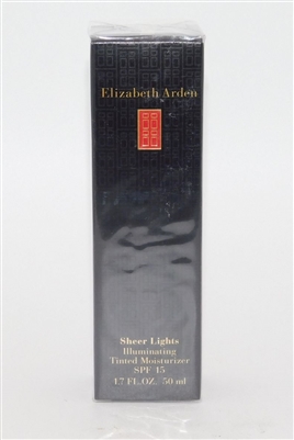 Elizabeth Arden Sheer Lights Illuminating Tinted Moisturizer SPF 1.7 Oz