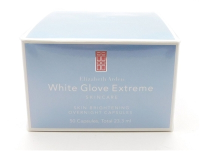 Elizabeth Arden Whit Glove Extreme Skincare Skin Brightening Overnight Capsules 50 Capsules 23.3ml