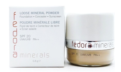Fedora by Jane Iredale Loose Mineral Powder LP7 / Golden Plus .24 Oz.