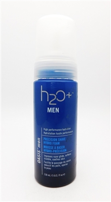 h2o + MEN Oasis men Precision Shave Hydro Foam 5 Fl Oz.