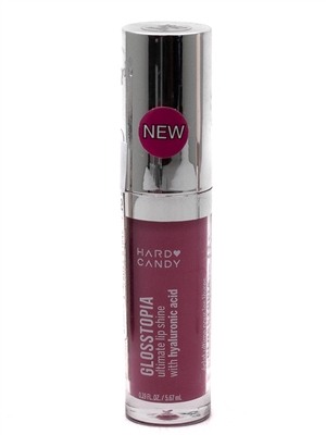 Hard Candy GLOSSTOPIA Ultimate Lip Shine, 1842 Pink Sapphire  .19 fl oz