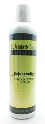 Dr. Jeannette Graf Rejuvenation Retinol Body Wash & Scrub 8.5 Fl Oz.