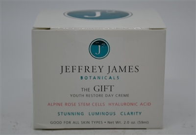 Jeffrey James The Gift Youth Restore Day Cream 2 Oz