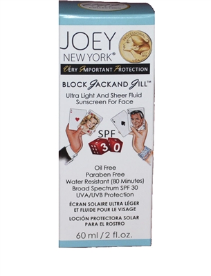 Joey New York VIP Collection Block Jack & Jill SPF 30 Ultra Light Sunscreen for the Face