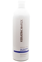 Keratin Complex PRE-TREATMENT SHAMPOO Advanced Glycolic Smoothing System Shampoo 1,  32 fl oz