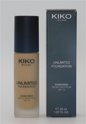 KIKO Milano Unlimited Foundation  WB15  1.01 Oz