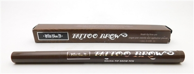 Kat Von D Tattoo Brow Brush-Tip Brow Pen Medium Brown .03 Fl Oz.