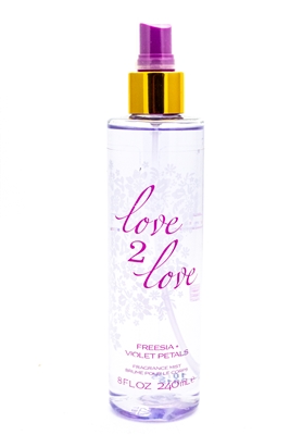 Love 2 Love Fresh Violet Petals Fragrance Mist  8 fl oz