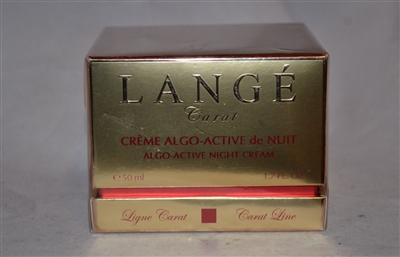 Lange Carat Algo Active Night Cream 1.7 Oz