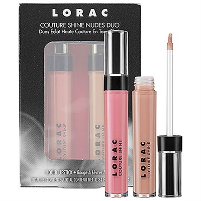 Lorac Couture Shine Nudes Duo