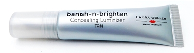 Laura Geller banish-n-brighten Concealing Luminizer Tan .3 Oz.