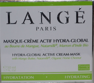 LANGE Hydra-Global Active Cream-Mask 1.7 Oz